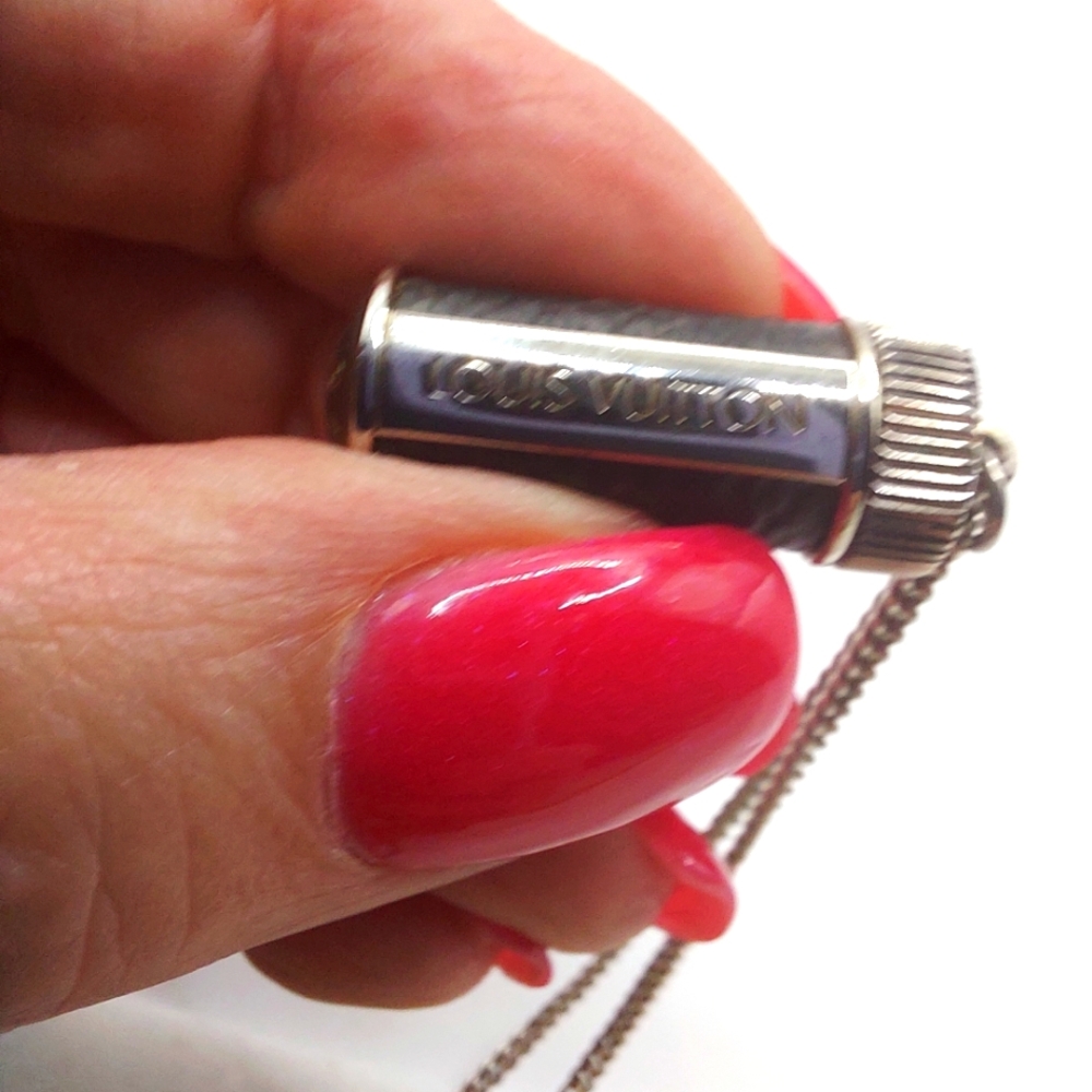 Louis Vuitton Monogram Eclipse Collier Charms Nec… - image 6